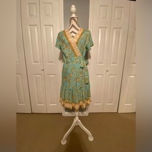 NWT-ZESICA Wrap Dress-Medium